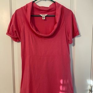 Pink Lilly Pulitzer cowl neck top
